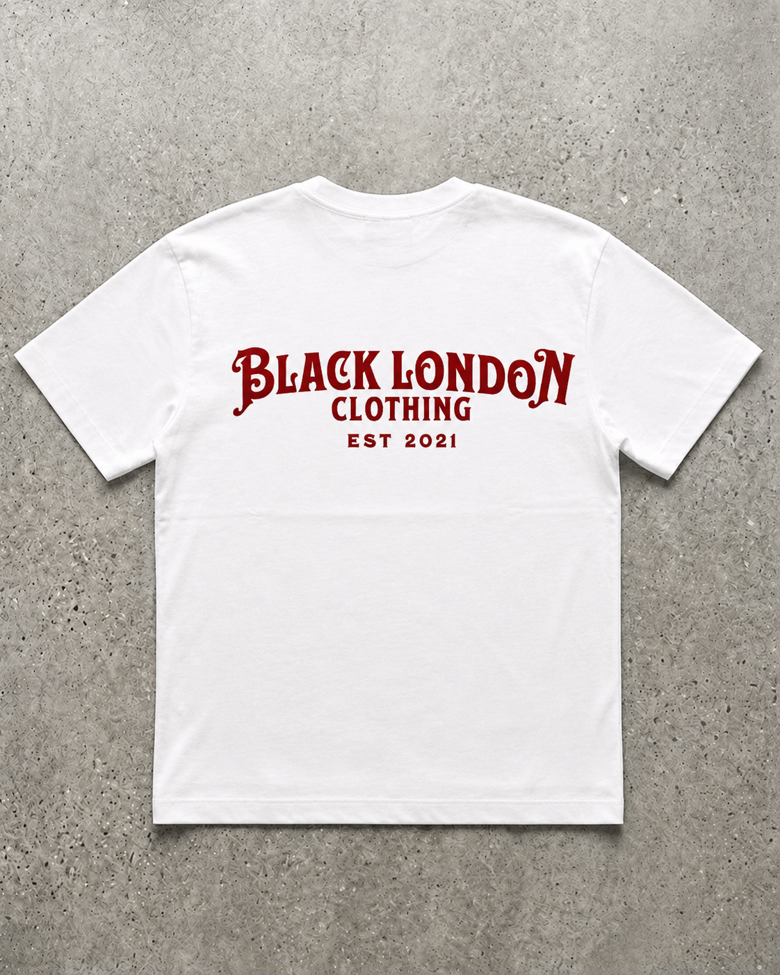 Black London original logo t shirt