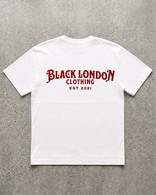 Black London original logo t shirt