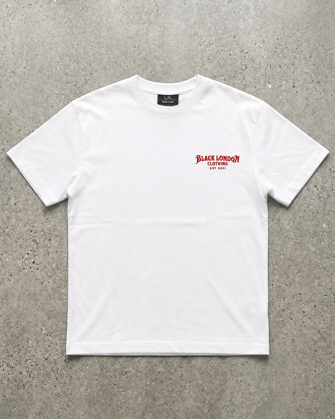Black London original logo t shirt