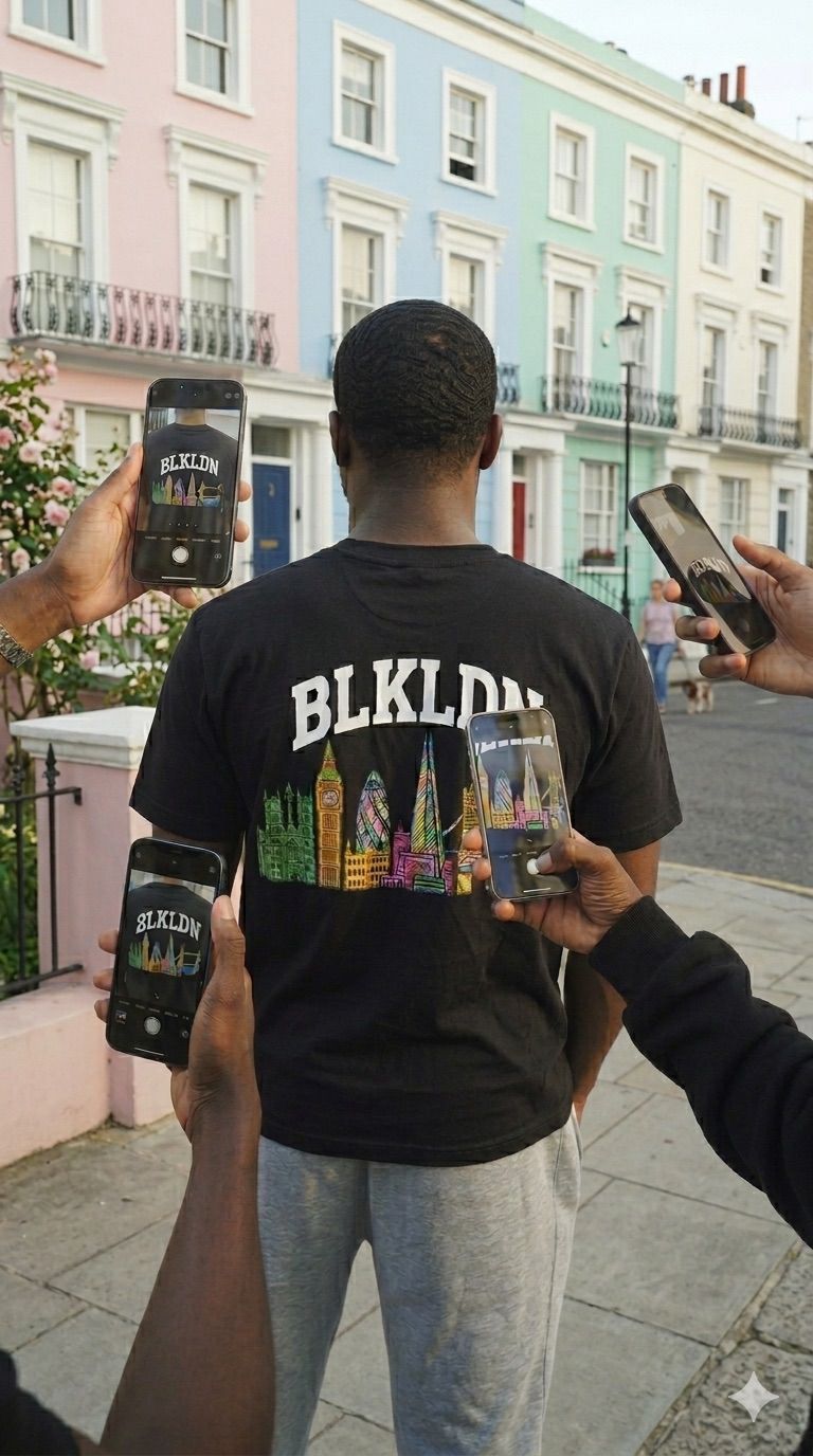 black London BLKLDN city tee
