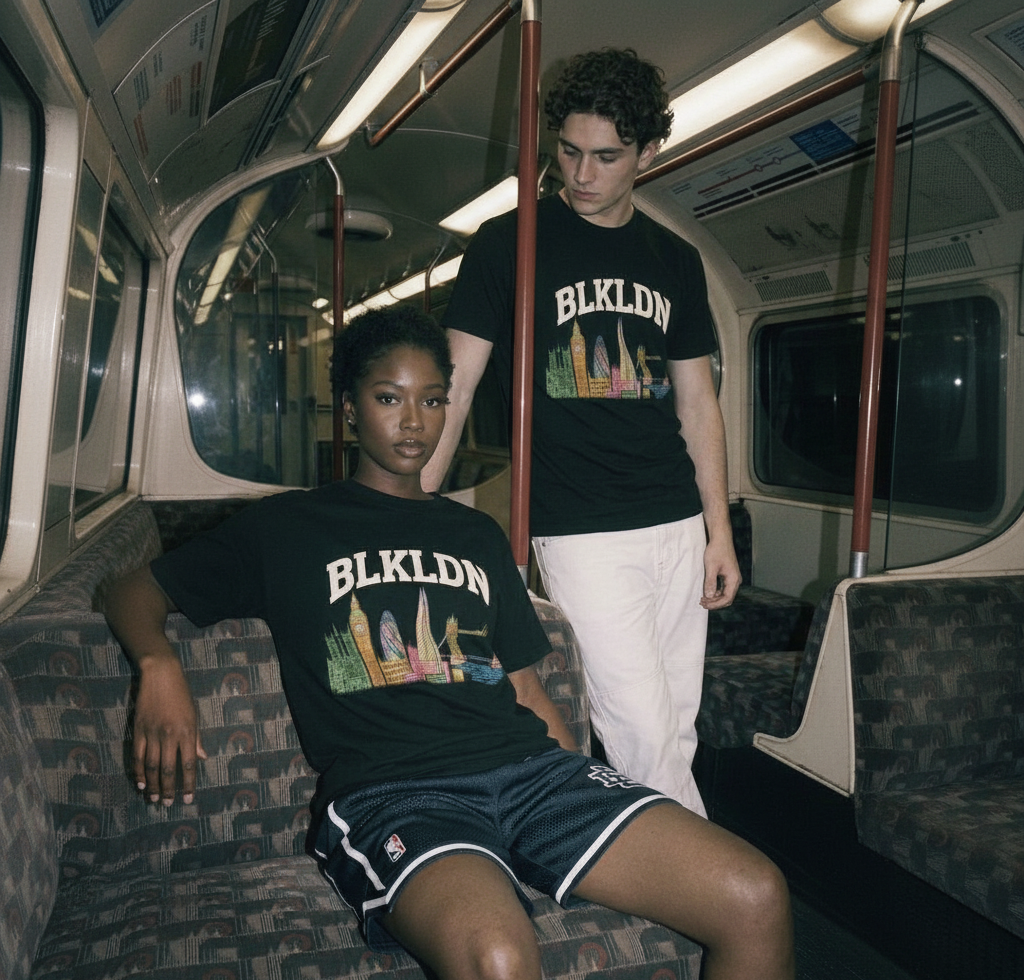 BLKLDN City Tee - Tube Duo Square Exact Vibe